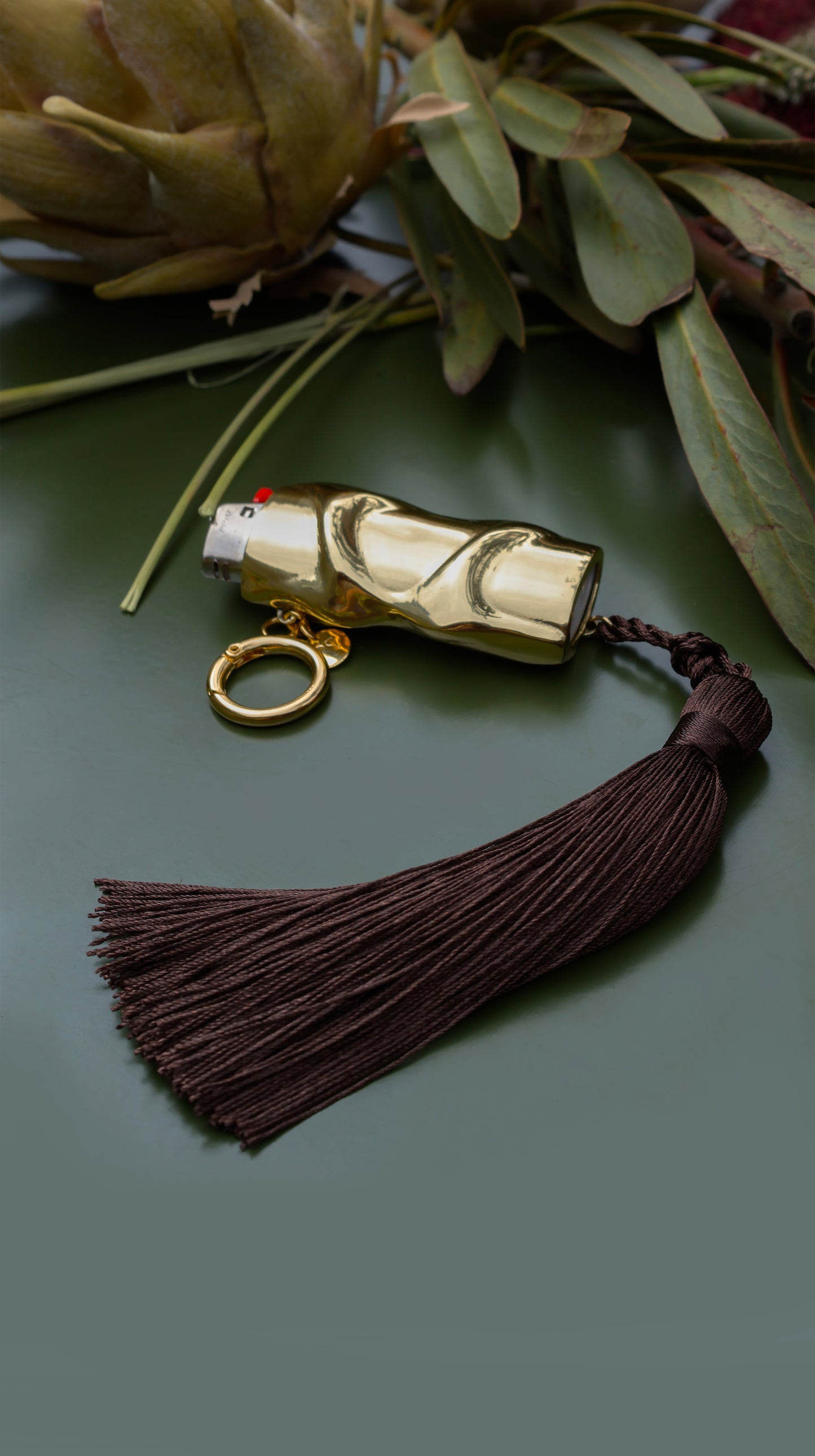 CHAVEIRO PORTA ISQUEIRO TASSEL