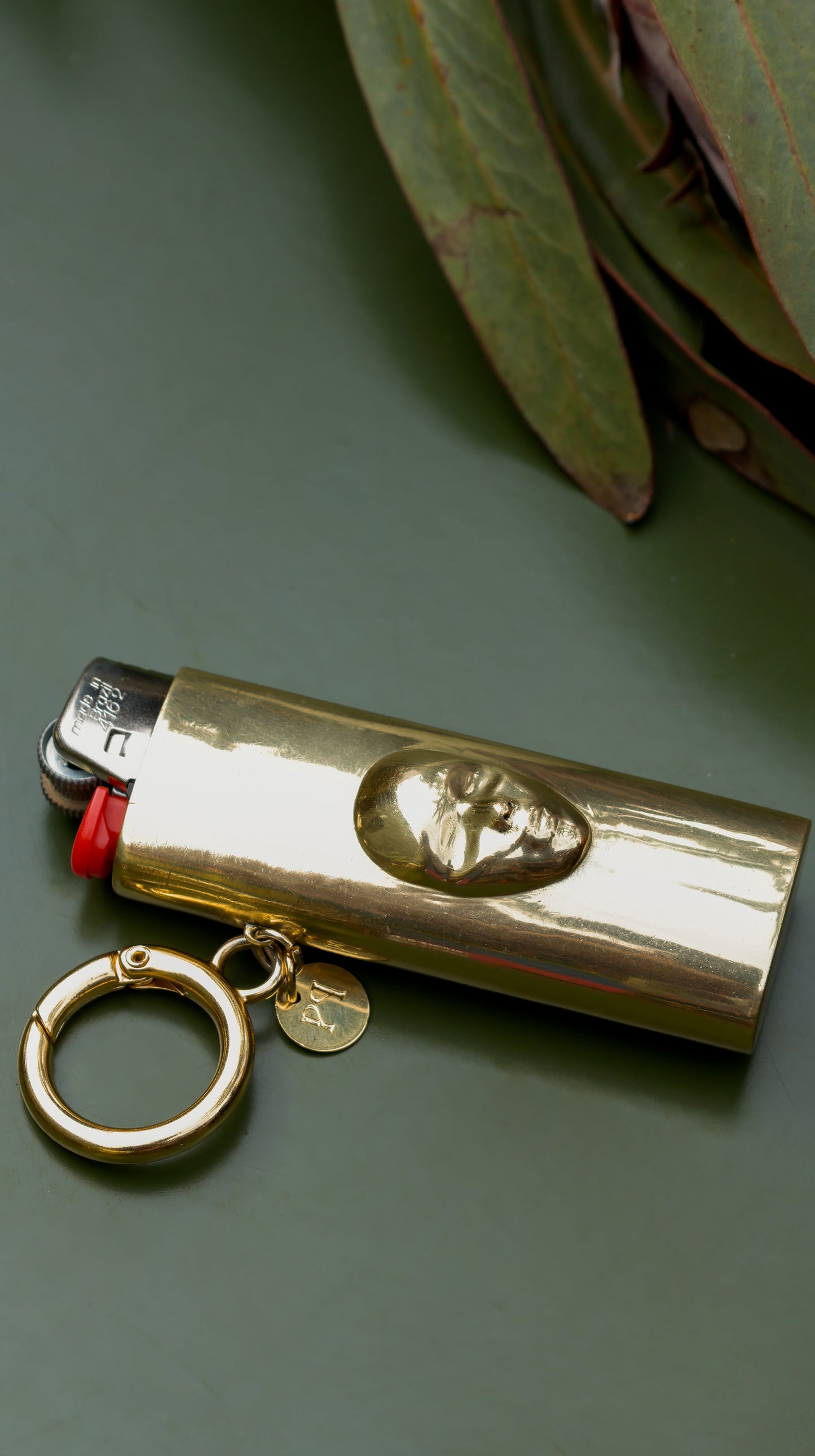 CHAVEIRO PORTA ISQUEIRO ROSTO
