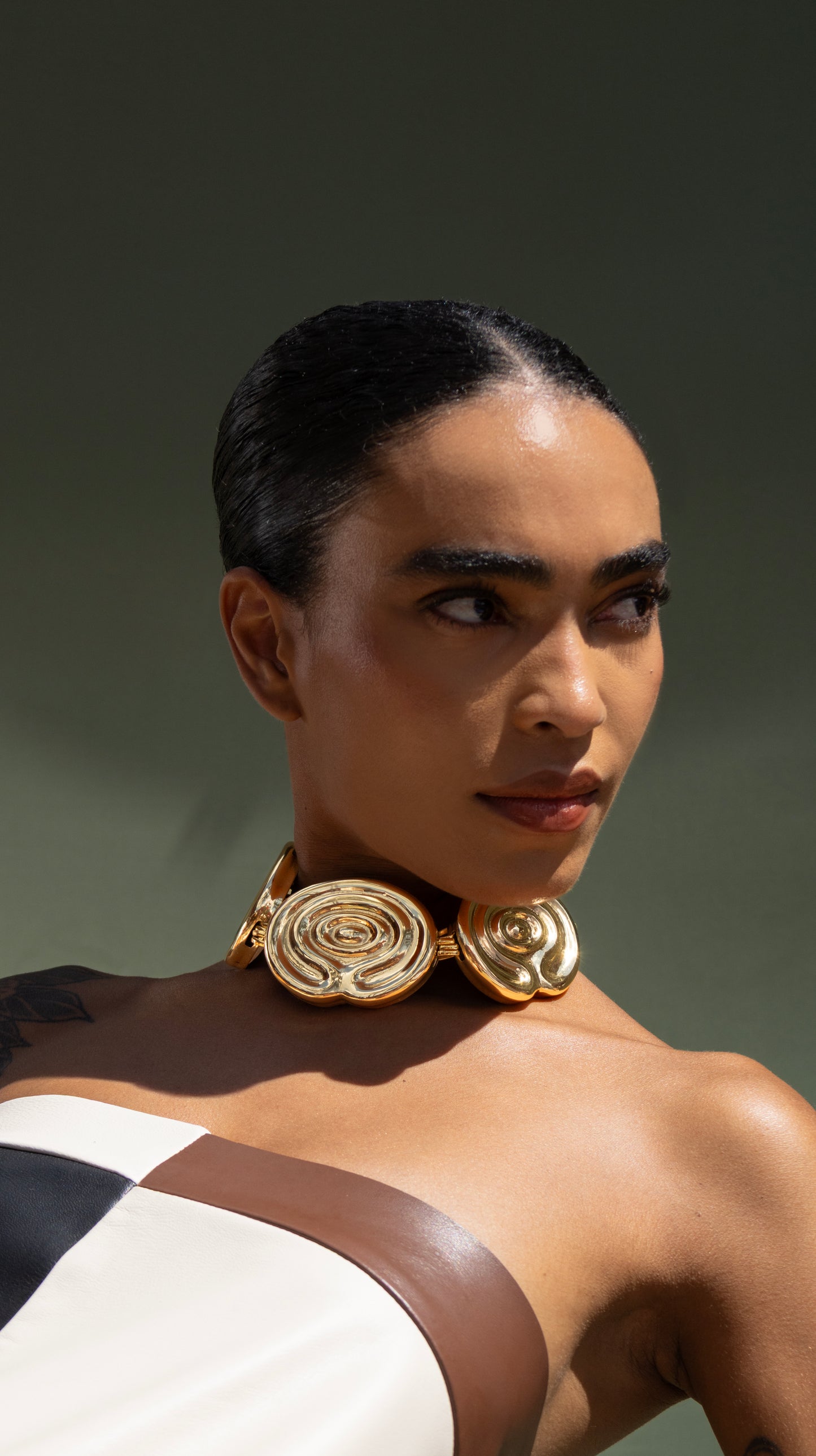 COLAR CHOCKER BRASÃO