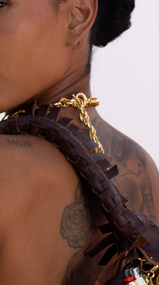 COLAR CHOCKER BRASÃO